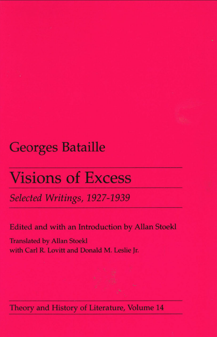 Visions of Excess
