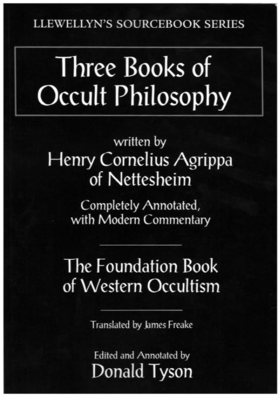 Three Books of Occult Philosophy