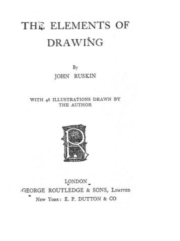 The Elements of Drawing